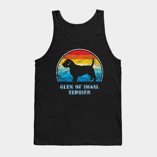 Glen of Imaal Terrier Vintage Design Dog Tank Top by millersye